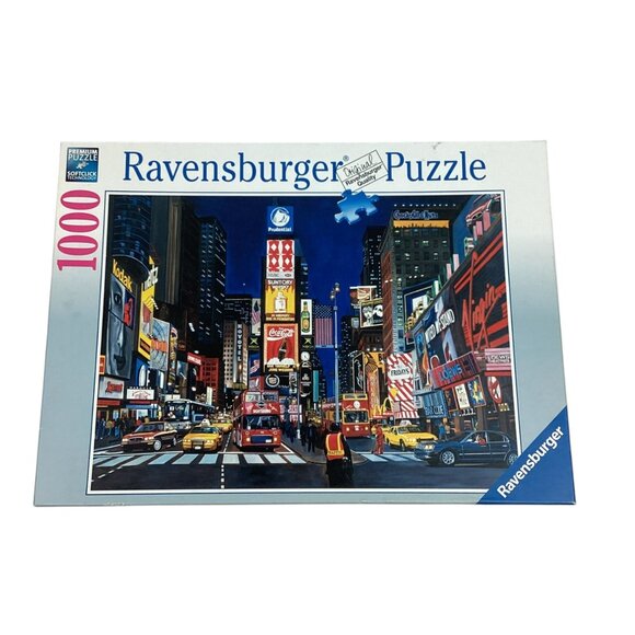 Ravensburger “Times Square NYC” 1000-Piece Premium Jigsaw Puzzle - Picture 1 of 10